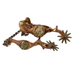 Buermann Hercules Bronze Horsehead Spurs
