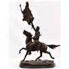 Image 2 : Frederic Remington "Buffalo Signal" Bronze