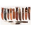 Image 1 : Collection of Vintage Hunting & Fighting Knives