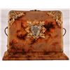Image 1 : Antique Photo Album on Stand with Assorted Photos