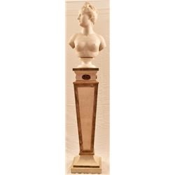 Venus Marble Bust & Pedestal