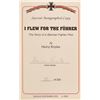 Image 2 : "I Flew for the Fuher" Hardcover Signed by Author