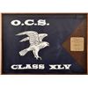 Image 1 : Framed O.C.S Class Guidon Flag