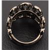 Image 5 : 18kt Black Rhodiumed Gold Diamond ring