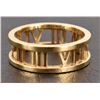 Image 2 : 18kt Yellow Gold Roman Numerals Bracelet & Ring