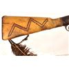 Image 17 : Tacked & Hide Covered Percussion Indian Rifle