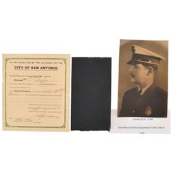 San Antonio Police Handbook, Commissions & Photo