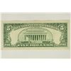 Image 2 : 1963 $5 US RED SEAL NOTE