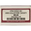 Image 3 : 1994 AMERICAN SILVER EAGLE NGC MS68 2005