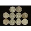 Image 2 : 10 ASSORTED SILVER ROOSEVELT DIMES