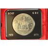 Image 1 : 1973 CANADA RCMP SILVER DOLLAR SPOTTED PROOF