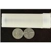 Image 1 : ROLL OF 40-1931 CANADA FIVE CENTS