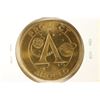 Image 2 : 1 1/2'' BRASS PROJECT APOLLO VII SPACE TOKEN BU