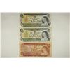 Image 1 : CANADA 2-1973 $1 AND 1974 $2 BILLS