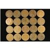 Image 1 : 20 ASSORTED 1909-1967 GREAT BRITAIN LARGE PENNIES