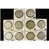 Image 1 : 10 ASSORTED 1957-1967 MEXICO .100 SILVER PESOS