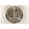 Image 2 : 1961 WASHINGTON SILVER QUARTER PCGS PR66