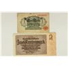 Image 1 : GERMAN 1914 1 MARK AND 1937 2 MARK BILLS