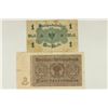Image 2 : GERMAN 1914 1 MARK AND 1937 2 MARK BILLS