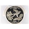 Image 2 : 2008-S SILVER OKLAHOMA QUARTER PCGS PR69 DCAM