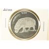 Image 1 : 2000 LIBERIA SILVER PROOF $20 HIPPO .9956 OZ. ASW