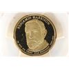 Image 1 : 2012-S BENJAMIN HARRISON DOLLAR PCGS PR69 DCAM