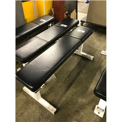 BLACK LATERAL BENCH