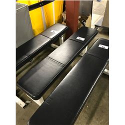 BLACK LATERAL BENCH