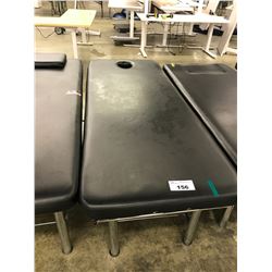 BLACK MASSAGE TABLE
