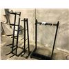 Image 1 : 3 BLACK FITNESS RACKS