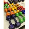 Image 2 : LOT OF HAMPTON BARBELLS AND WEIGHTS