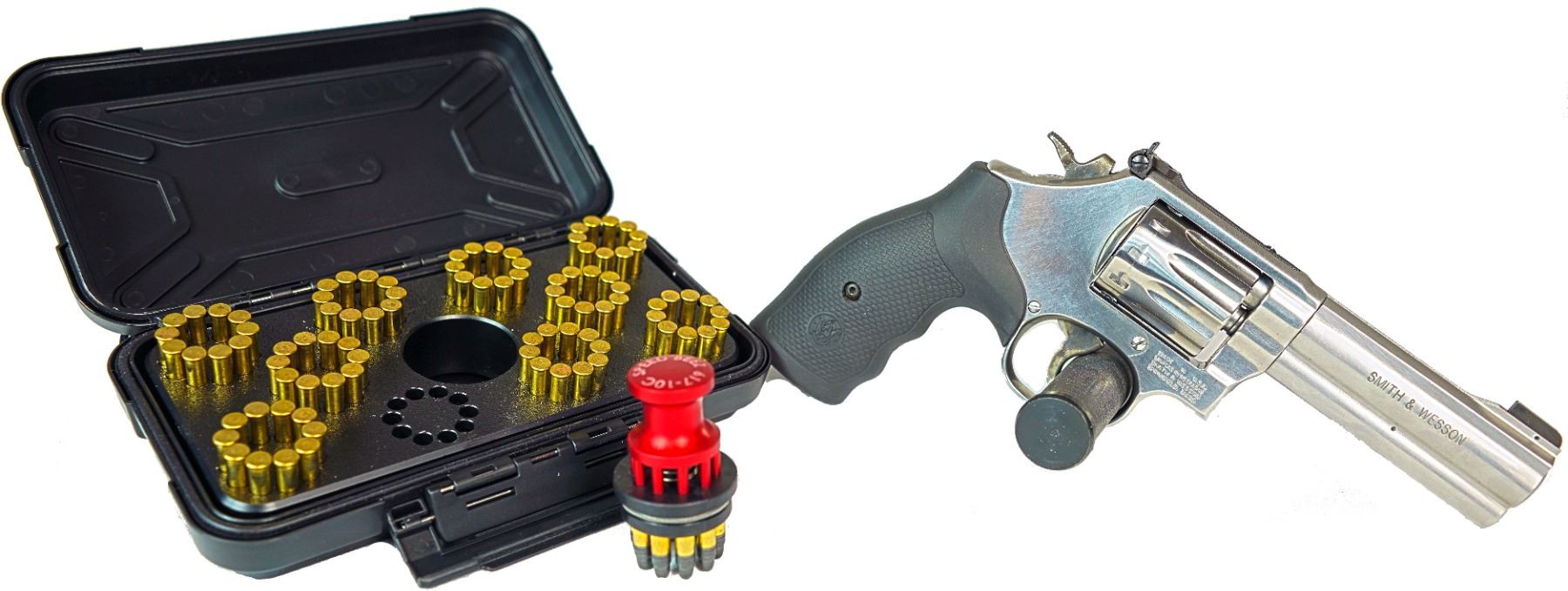 Smith & Wesson Model 617 .22 LR Pistol and Speed Loader