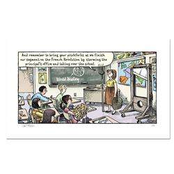 Bizarro! "French Rev" Numbered Limited Edition Hand Signed by creator Dan Piraro