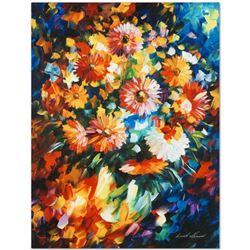 Leonid Afremov (1955-2019) "Magic Bouquet" Limited Edition Giclee on Canvas, Num