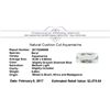 Image 2 : 6.69 ct.Natural Cushion Cut Aquamarine