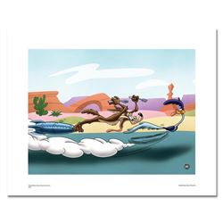 "Desert Chase" Numbered Limited Edition Giclee from Warner Bros, with Certificat