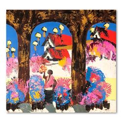 Paul Blaine Henrie (1932-1999), "Shadows of Tlaquepaque" Hand Signed Original Pa