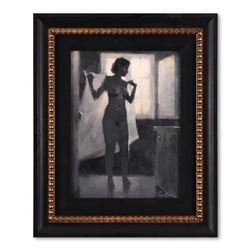 Vadim Zanginian, Framed Original Acrylic Painting on Board, Hand Signed with Let