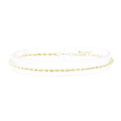 Beverly Hills Gold Rope Bracelet - 14KT Yellow Gold