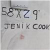 Image 2 : Jenik Cook, Original Acrylic Painting on Gallery Wrapped Canvas (29" x 58"), Han