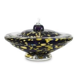 "Small Saturn Oil Lamp" Hand Blown Glass Sculpture, Hand Signed by GartnerBlade