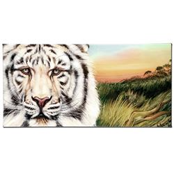 "White Bengal" Limited Edition Giclee on Canvas by Martin Katon, Numbered and Ha