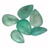Image 1 : 3.72 ctw Pear Mixed Emerald Parcel