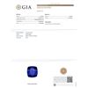 Image 4 : GIA Cert 40.78 ctw Tanzanite and Diamond Pendant With Chain - 14KT White Gold