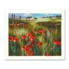 Image 1 : Yuri Dupond, "Red Meadow" Limited Edition Serigraph, Numbered and Hand Signed wi