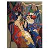 Image 1 : Isaac Maimon, "Friendship" Limited Edition Serigraph, Numbered and Hand Signed w