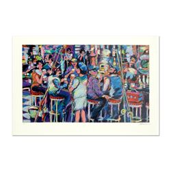 James Talmadge, "Bar at the End of the Pier" Limited Edition Serigraph, AP Numbe
