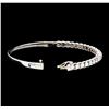 Image 4 : 1.65 ctw Diamond Bangle Bracelet - 14KT White Gold