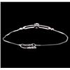 Image 2 : 0.67 ctw Diamond Bracelet - 14KT White Gold