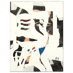 Neal Doty (1941-2016), "On The Run" is an Acrylic Painting, Hand Signed by the A